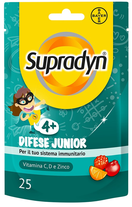 SUPRADYN DIFESE JUNIOR 25 CARAMELLE GOMMOSE - farmaidea24.com