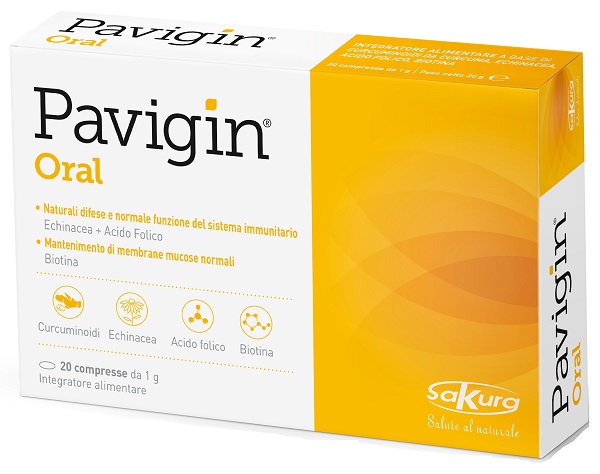 PAVIGIN ORAL 20 COMPRESSE - farmaidea24.com
