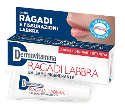 DERMOVITAMINA RAGADI LABBRA BALSAMO RIGENERANTE 8 ML - farmaidea24.com