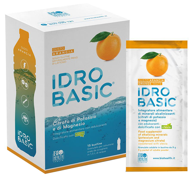 IDROBASIC ARANCIA 15 BUSTE - farmaidea24.com