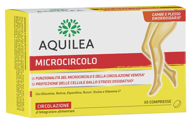 AQUILEA MICROCIRCOLO 30 COMPRESSE - farmaidea24.com