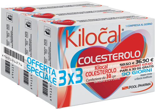 KILOCAL COLESTEROLO 30 COMPRESSE - farmaidea24.com