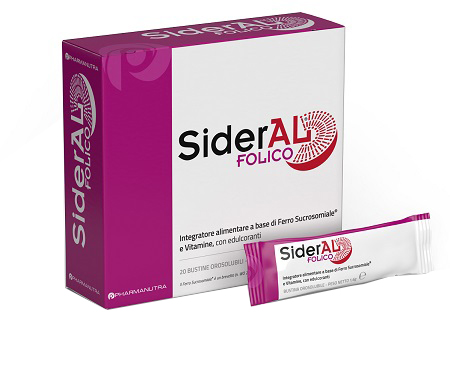 SIDERAL FOLICO 30 MG 20 BUSTINE OROSOLUBILI - farmaidea24.com