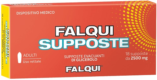 SUPPOSTE FALQUI 18 SUPPOSTE CON GLICERINA 2500MG ADULTI - farmaidea24.com