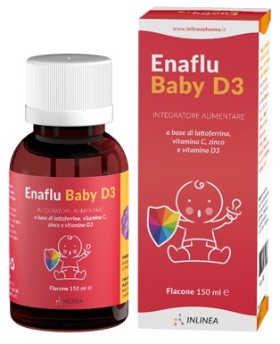 ENAFLU BABY D3 SOLUZIONE ORALE 150 ML - farmaidea24.com
