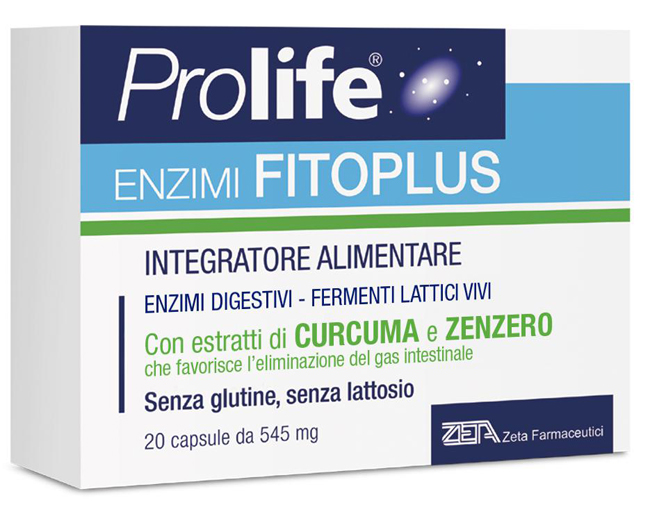 PROLIFE ENZIMI FITOPLUS 20 CAPSULE - farmaidea24.com