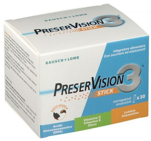 PRESERVISION 3 30 STICK OROSOLUBILI DA 2 G - farmaidea24.com