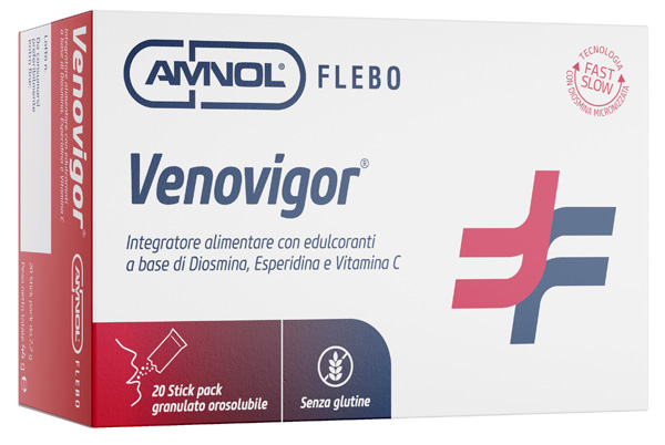 VENOVIGOR 20 STICK PACK GRANULATO OROSOLUBILE - farmaidea24.com