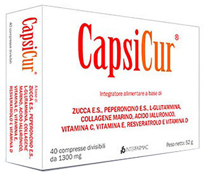 CAPSICUR 40 COMPRESSE - farmaidea24.com
