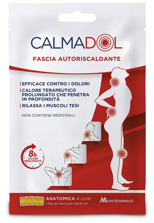 CALMADOL FASCIA AUTORISCALDANTE LOMBARE 1 PEZZO - farmaidea24.com