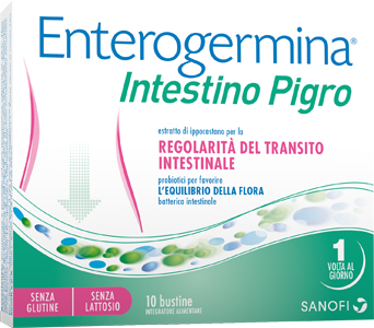 ENTEROGERMINA INTESTINO PIGRO 10 BUSTINE - farmaidea24.com