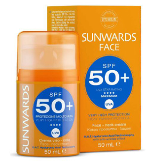 SUNWARDS FACE CREAM SPF 50+ 50 ML - farmaidea24.com