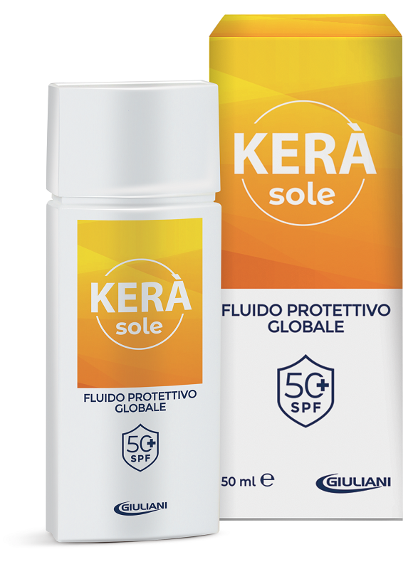 KERA' SOLE FLUIDO PROTETTIVO GLOBALE SPF 50+ 50 ML - farmaidea24.com