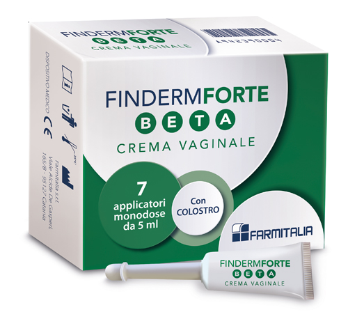 FINDERM FORTE BETA CREMA VAGINALE 7 APPLICATORI MONOUSO 5 G - farmaidea24.com