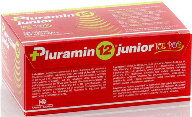 PLURAMIN12 JUNIOR 14 STICK PACK 12 ML - farmaidea24.com
