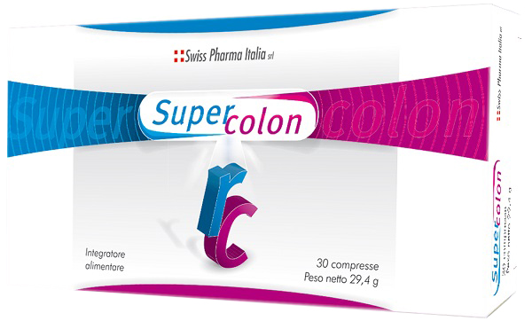 SUPERCOLON 30 COMPRESSE - farmaidea24.com