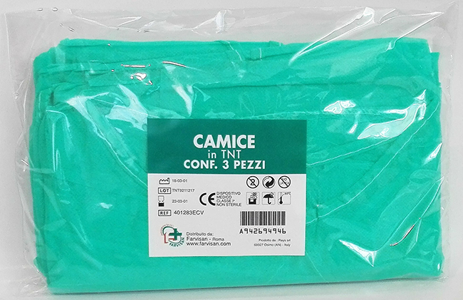 CAMICE TNT 3 PEZZI - farmaidea24.com