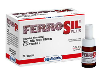 FERROSIL PLUS 12 FLACONCINI - farmaidea24.com