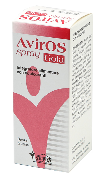 AVIROS SPRAY GOLA 15 ML - farmaidea24.com