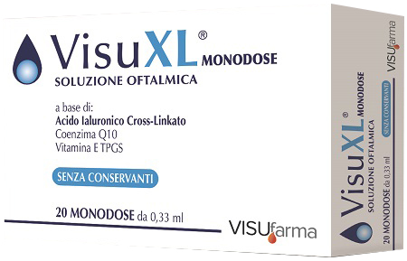 SOLUZIONE OFTALMICA VISUXL 20 CONTENITORI MONODOSE 0,33 ML - farmaidea24.com