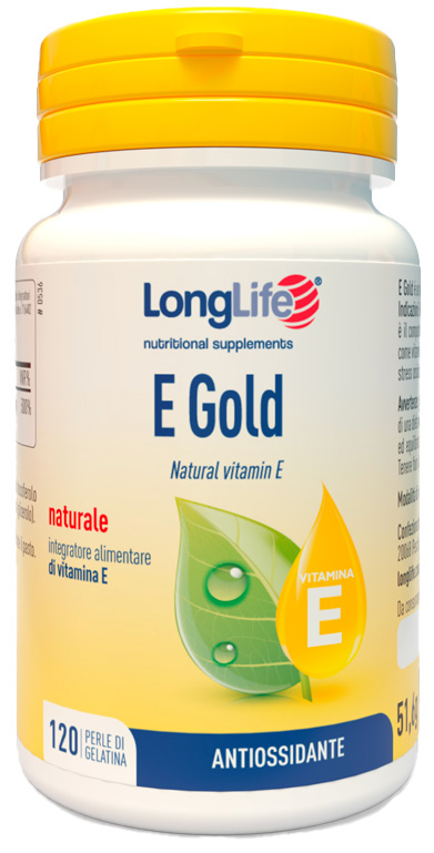LONGLIFE E GOLD 90UI 120 PERLE - farmaidea24.com