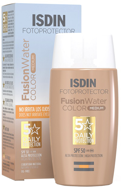 FOTOPROTECTOR FUSION WATER COLOR MEDIUM 50 ML - farmaidea24.com