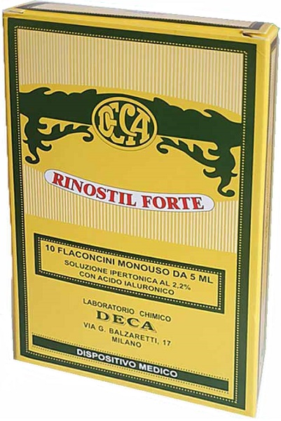 RINOSTIL FORTE SOLUZIONE IPERTONICA 10 FLACONCINI MONOUSO DA 5 ML - farmaidea24.com