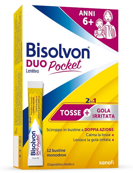 BISOLVON DUO POCKET LENITIVO NEW 12 BUSTINE - farmaidea24.com