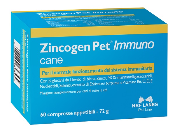ZINCOGEN PET IMMUNO 60 COMPRESSE - farmaidea24.com