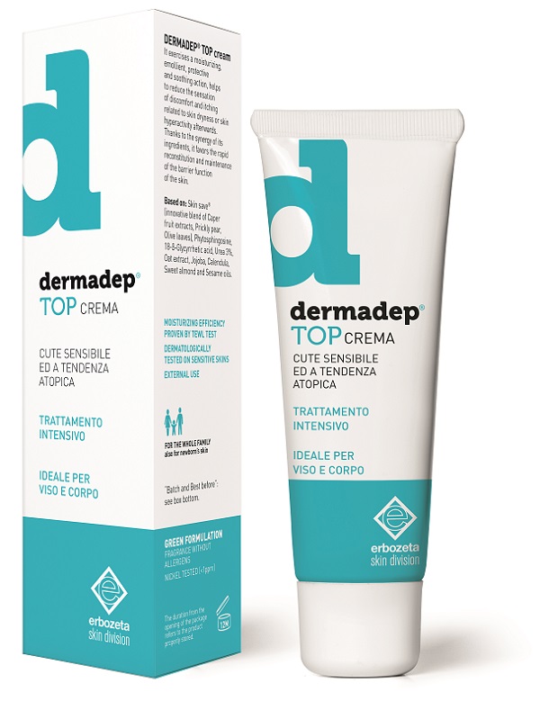 DERMADEP TOP CREMA CUTE SENSIBILE E A TENDENZA ATOPICA TRATTAMENTO INTENSIVO 50 ML - farmaidea24.com