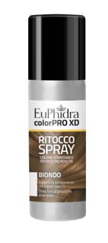 EUPHIDRA COLORPRO XD TINTURA RITOCCO SPRAY CAPELLI BIONDO 75 ML - farmaidea24.com