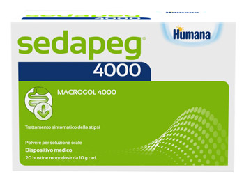 SEDAPEG 4000 20 BUSTINE MONODOSE X 10G HUMANA - farmaidea24.com