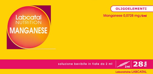 LABCATAL NUTRITION MANGANESE 28 FIALE 2 ML - farmaidea24.com
