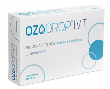 OZODROP IVT SOLUZIONE OFTALMICA BASE DI OLIO OZONIZZATO IN FOSFOLIPIDI 15 FLACONCINI MONODOSE DA 0,35 ML - farmaidea24.com