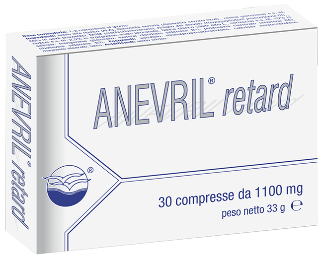 ANEVRIL RETARD 30 COMPRESSE - farmaidea24.com