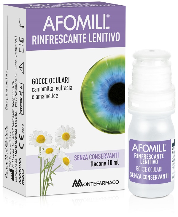 AFOMILL RINFRESCANTE SENZA CONSERVANTI 10 ML - farmaidea24.com