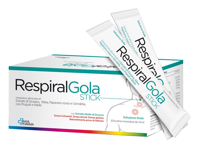 RESPIRAL GOLA 20 BUSTINE 10 ML - farmaidea24.com