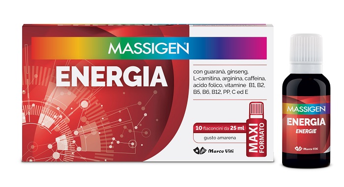 MASSIGEN ENERGIA 10 FLACONI DA 25 ML - farmaidea24.com