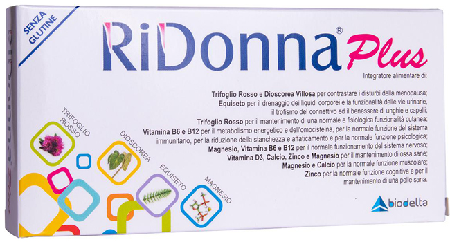 RIDONNA PLUS 30 COMPRESSE - farmaidea24.com