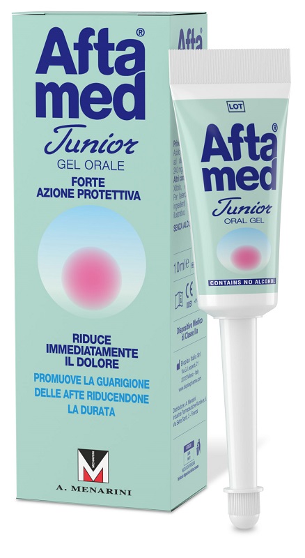 GEL AFTAMED JUNIOR ACIDO IALURONICO 10 ML - farmaidea24.com