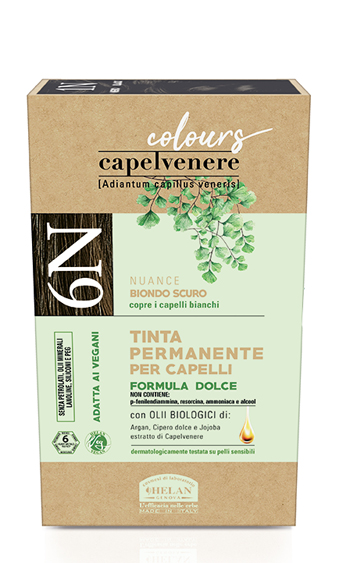 CAPELVENERE COLOURS TINTA CAPELLI 6N BIONDO SCURO - farmaidea24.com