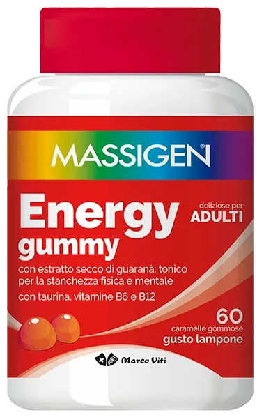 MASSIGEN ENERGY GUMMY 60 CARAMELLE - farmaidea24.com
