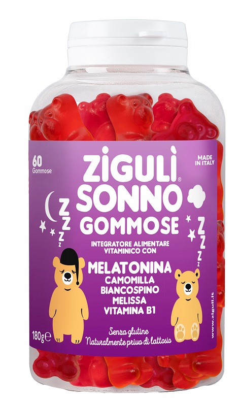 ZIGULI SONNO FRAGOLA 60 GOMMOSE - farmaidea24.com