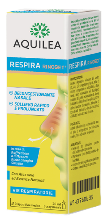 AQUILEA RESPIRA RINOGET 20 ML - farmaidea24.com