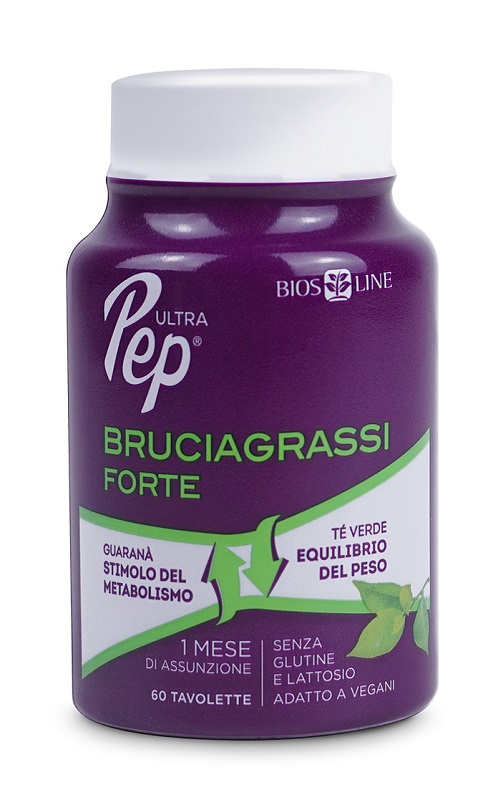ULTRA PEP BRUCIAGRASSI FORTE 60 TAVOLETTE - farmaidea24.com