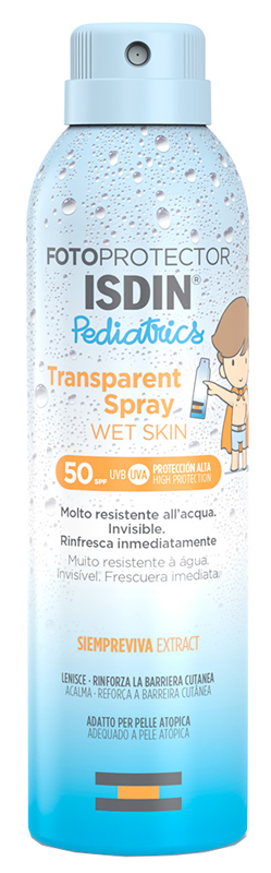 FOTOPROTECTOR PED TRASPARENT SPRAT SPF50 250 ML - farmaidea24.com