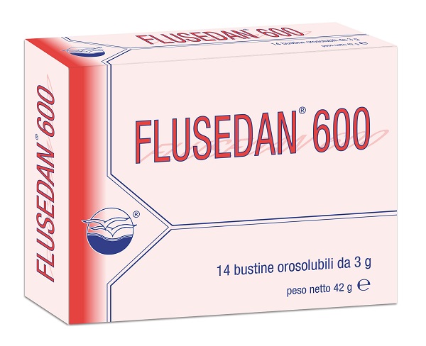 FLUSEDAN 600 14 BUSTINE OROSOLUBILI - farmaidea24.com