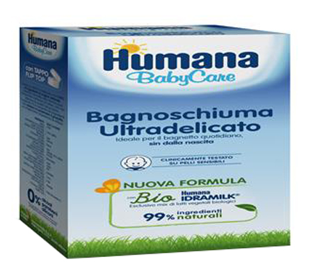 HUMANA BABY CARE BAGNOSCHIUMA 200 ML - farmaidea24.com