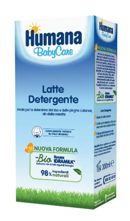HUMANA BABY CARE LATTE DETERGENTE 300 ML - farmaidea24.com