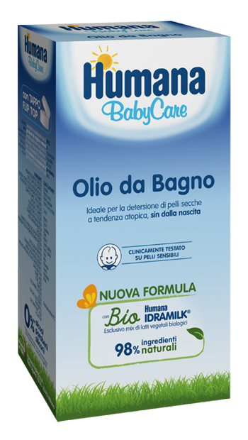 HUMANA BABY CARE OLIO DA BAGNO 200 ML - farmaidea24.com